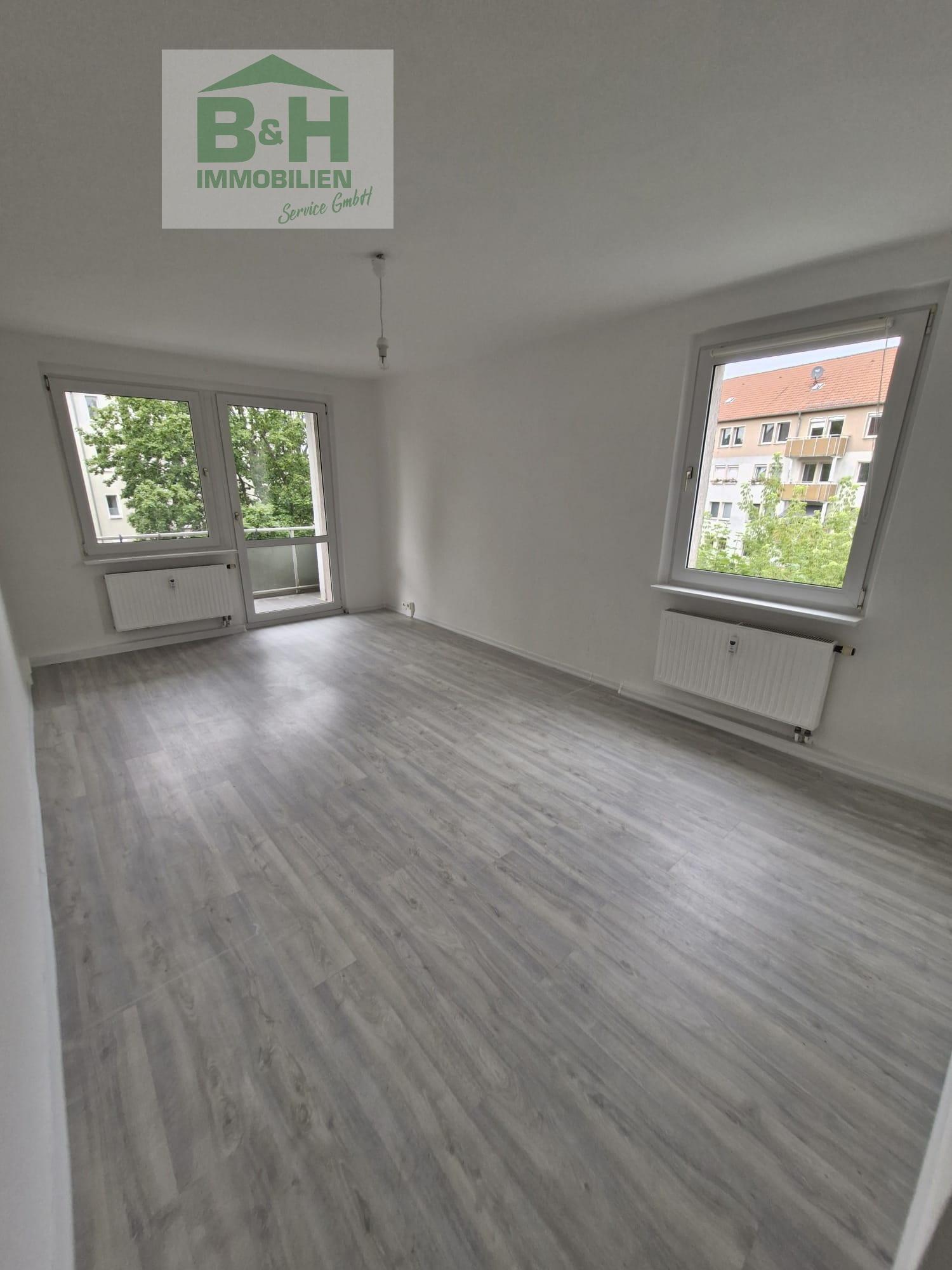 Hübsche 3 Raum Wohnung mit Balkon und Einbauküche in Wolfen — Vorschaubild 8